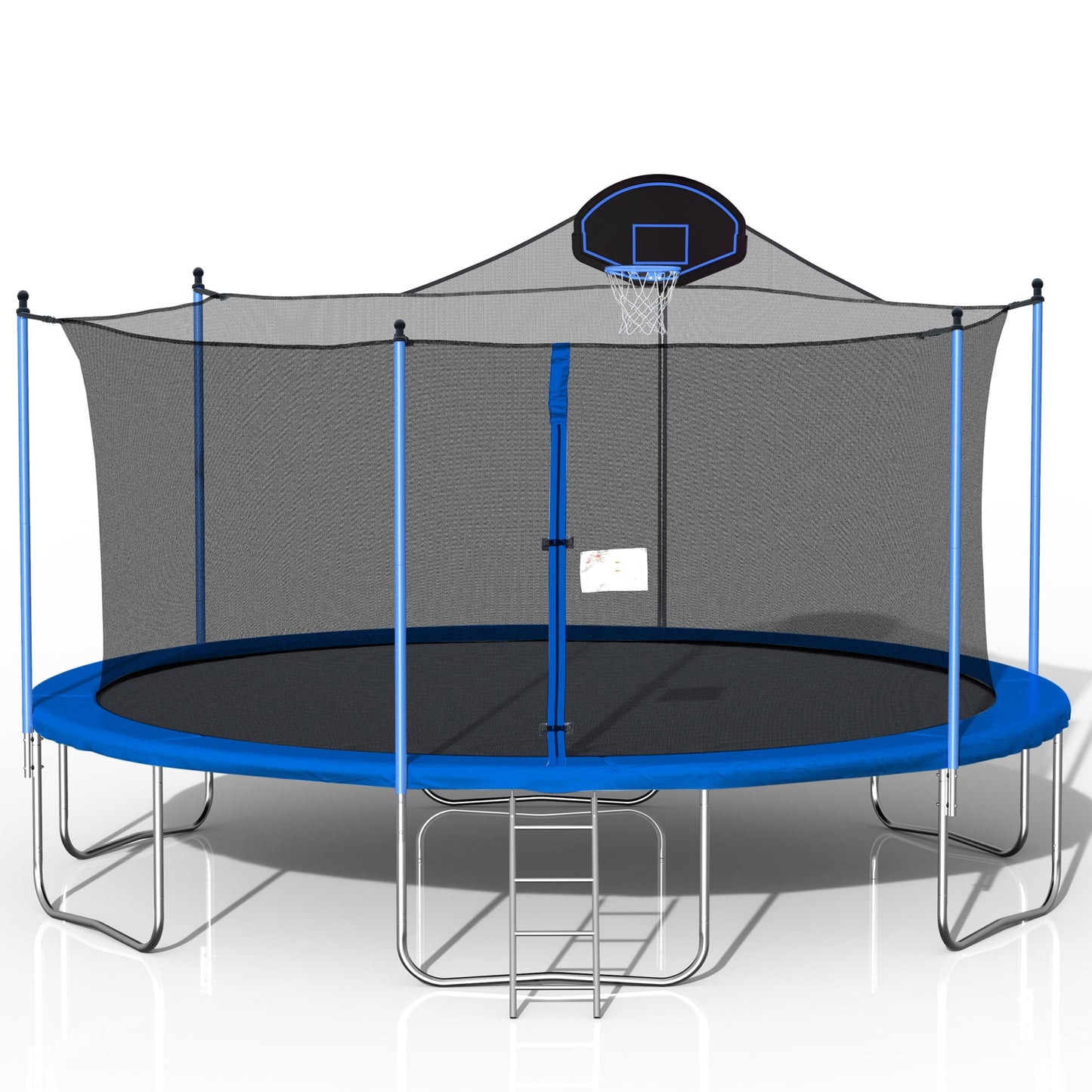 Highsound 16 FT Trampoline with Safety Enclosure Net - VANELC