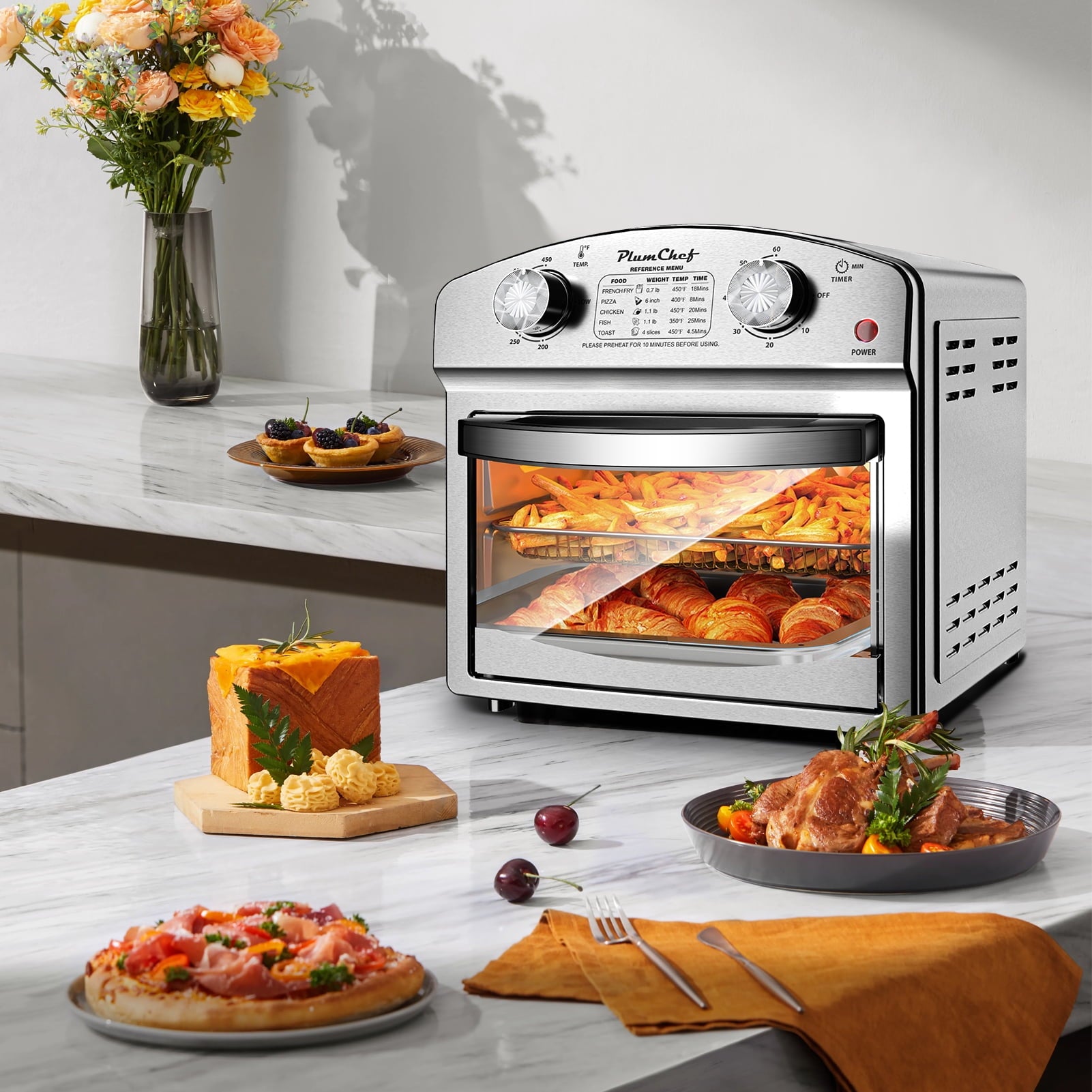 Toaster Combo Microwave Convection Toaster Oven LG LTM9000ST