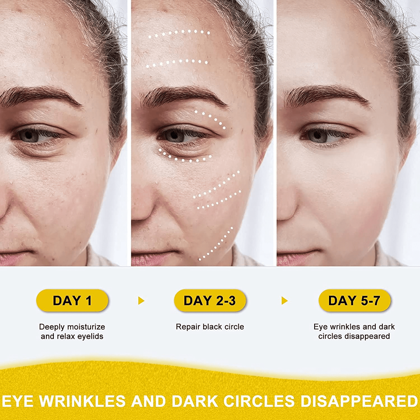 Vanelc 24K Gold Eye Mask, 30 Pairs Collagen Under Eye Patches - vanelc