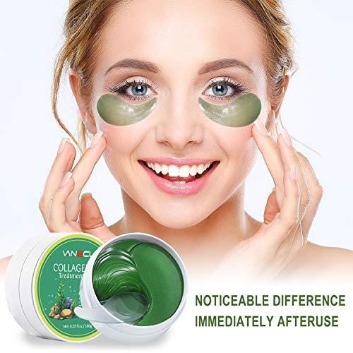 Collagen Hydrating Anti-Aging Eye Mask Patches for Dark Circles, Wrinkles, Puffy Eyes, Fine Lines - 30 Pairs - vanelc