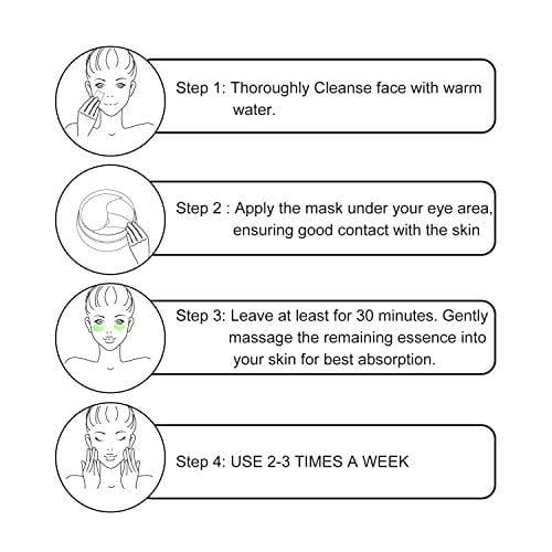 Collagen Hydrating Anti-Aging Eye Mask Patches for Dark Circles, Wrinkles, Puffy Eyes, Fine Lines - 30 Pairs - vanelc