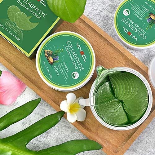 Collagen Hydrating Anti-Aging Eye Mask Patches for Dark Circles, Wrinkles, Puffy Eyes, Fine Lines - 30 Pairs - vanelc