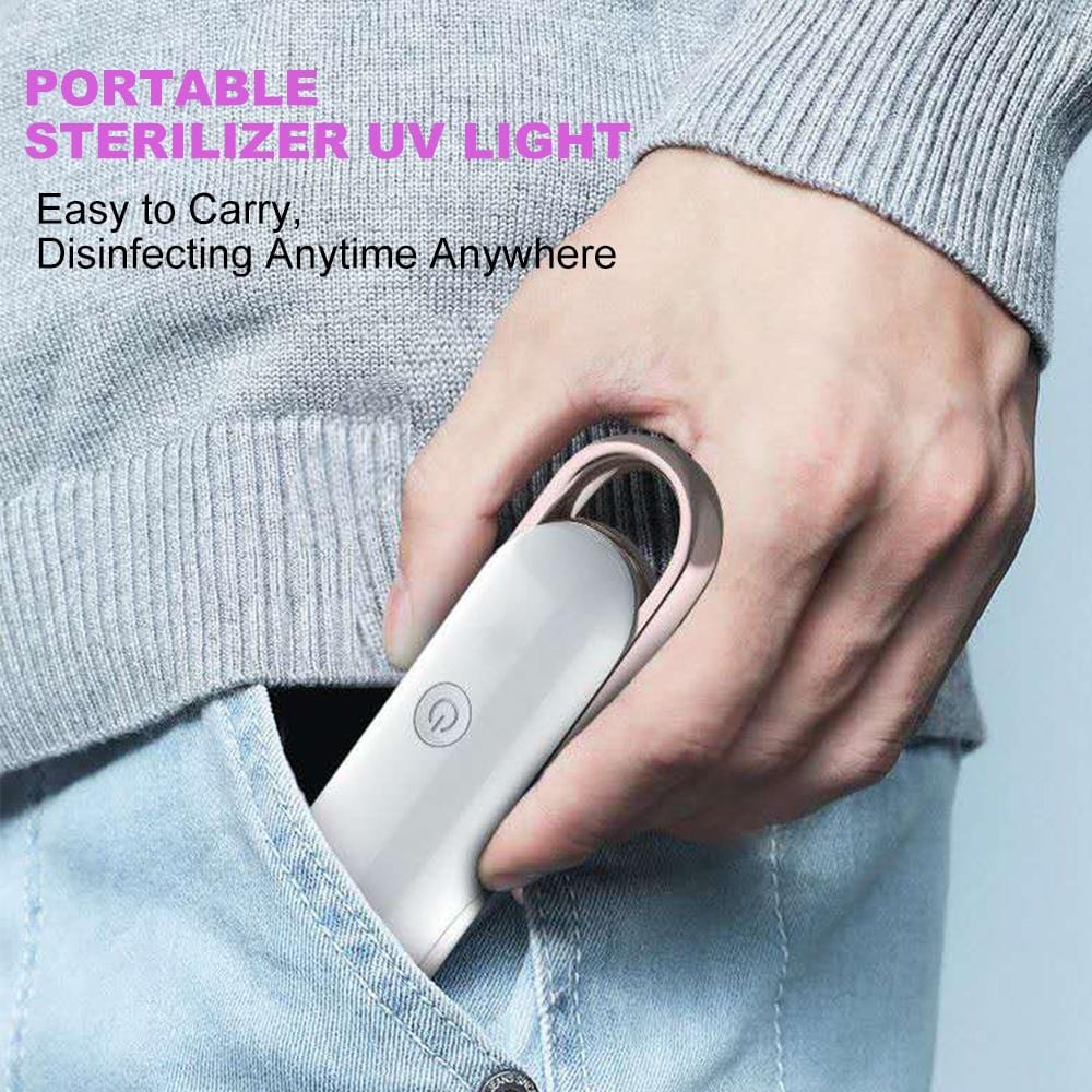 Foldable Handheld UV Light Sanitizer Wand,Efficient 99.99% (US Stock) - vanelc